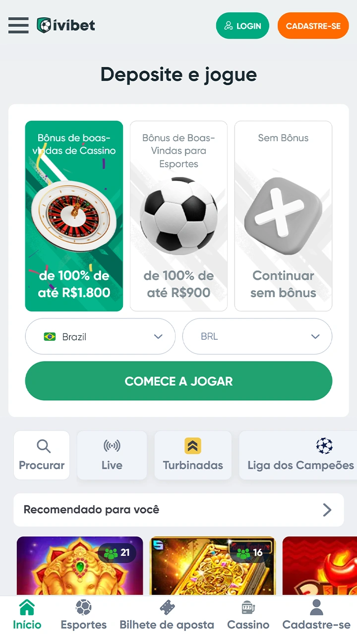 Esporte bet brasil